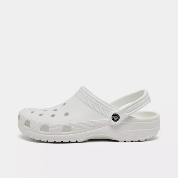 CROCS Classic Clog in White Men Size 13 NWT - Picture 1 of 3